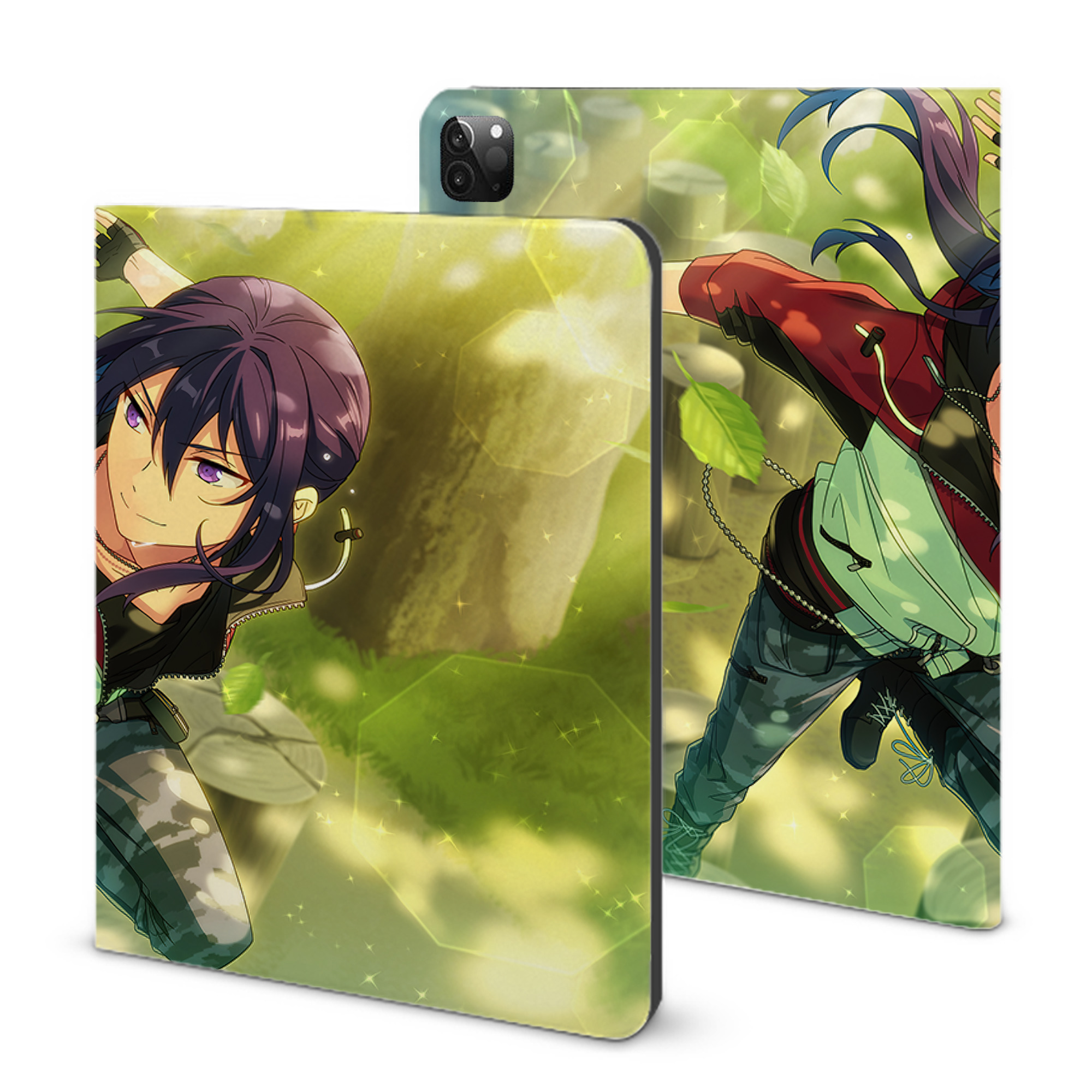 （画像用） あんさんぶるスターズ! Ensemble Stars IPadケース ペンホルダー付き ブックスタイルデザイン